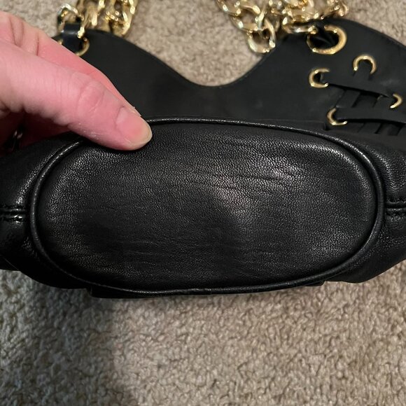 Michael Kors Black Leather Handbag - Picture 4 of 7